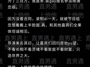 国产中国男男GayGay视频,国产中国男男 GayGay 视频：探索男性之间的情感世界