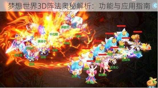 梦想世界3D阵法奥秘解析：功能与应用指南