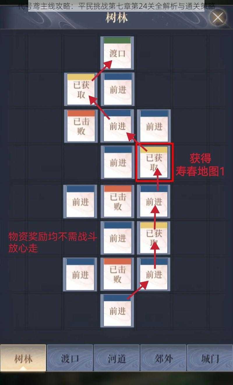 代号鸢主线攻略：平民挑战第七章第24关全解析与通关策略