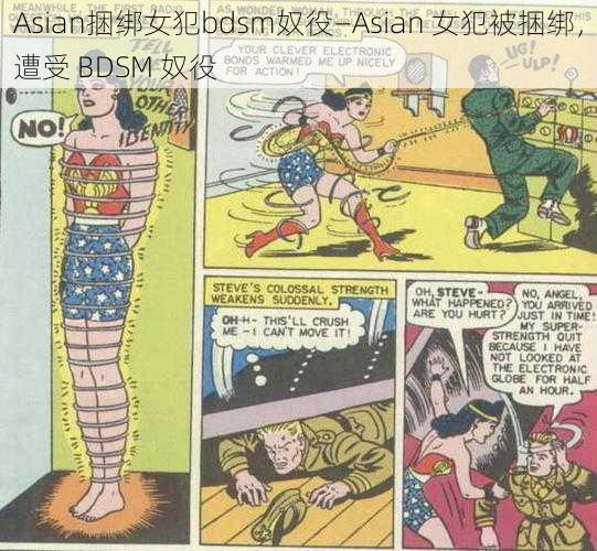 Asian捆绑女犯bdsm奴役—Asian 女犯被捆绑，遭受 BDSM 奴役