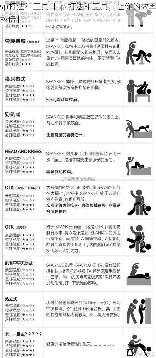 sp打法和工具【sp 打法和工具，让你的效率翻倍】