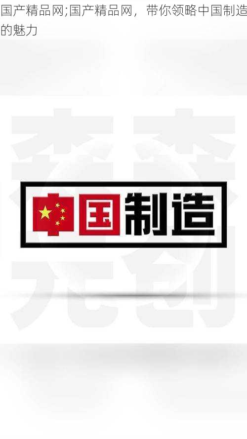 国产精品网;国产精品网，带你领略中国制造的魅力