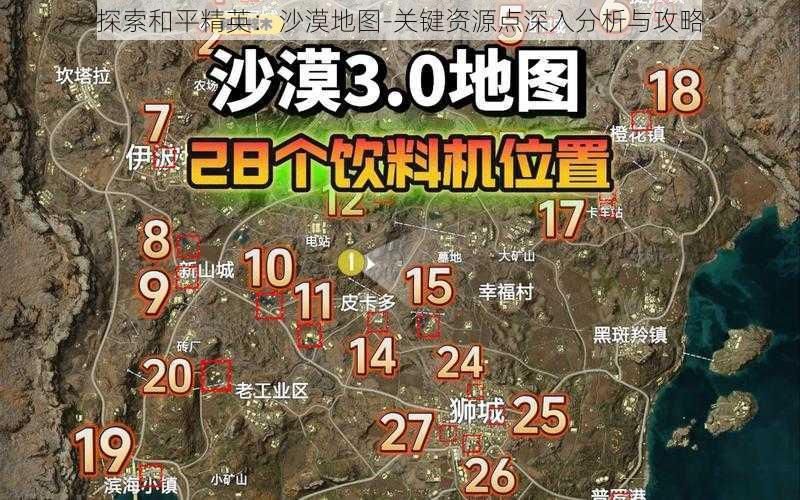 探索和平精英：沙漠地图-关键资源点深入分析与攻略