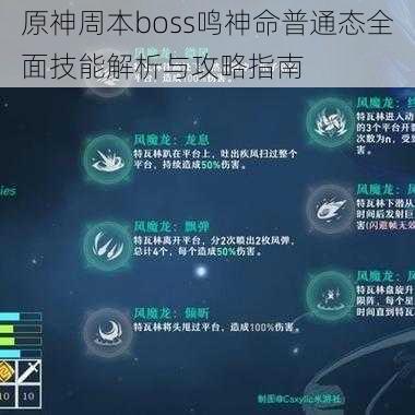 原神周本boss鸣神命普通态全面技能解析与攻略指南